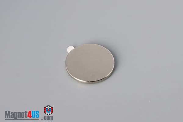 3/4" dia. x 1/16" N N42 3M Adhesive Disc Magnet - photo 7