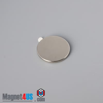 3/4" dia. x 1/16" N N42 3M Adhesive Disc Magnet - photo 13