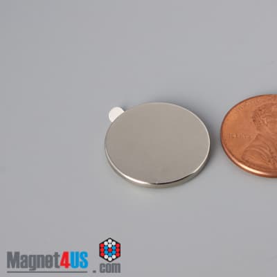 3/4" dia. x 1/16" N N42 3M Adhesive Disc Magnet - photo 15