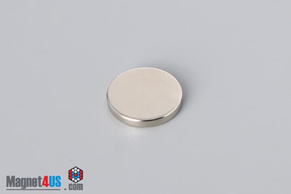 7/16" dia. x 1/16" N52 Neodymium Disc Magnet - photo 2