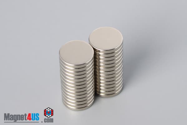 7/16" dia. x 1/16" N52 Neodymium Disc Magnet - photo 4