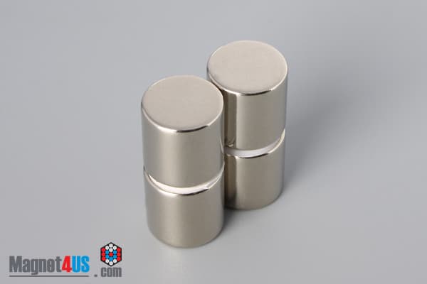1/2" dia. x 1/2" N45 Neodymium Cylinder Magnet - photo 4