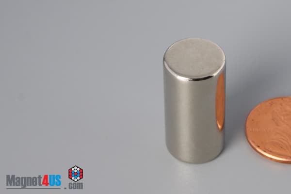 1/2" dia. x 1" N40 Neodymium Cylinder Magnet - photo 3