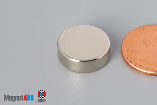 9/16" dia. x 3/16" N40 Neodymium Disc Magnet - photo 3