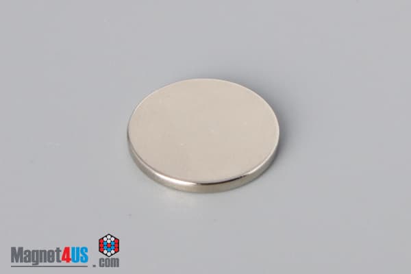 5/8" dia. x 1/16" N40 Neodymium Disc Magnet - photo 2