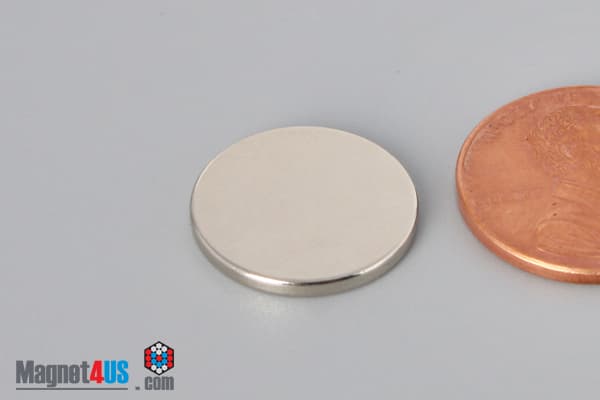 5/8" dia. x 1/16" N40 Neodymium Disc Magnet - photo 3