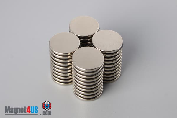 5/8" dia. x 1/16" N40 Neodymium Disc Magnet - photo 4