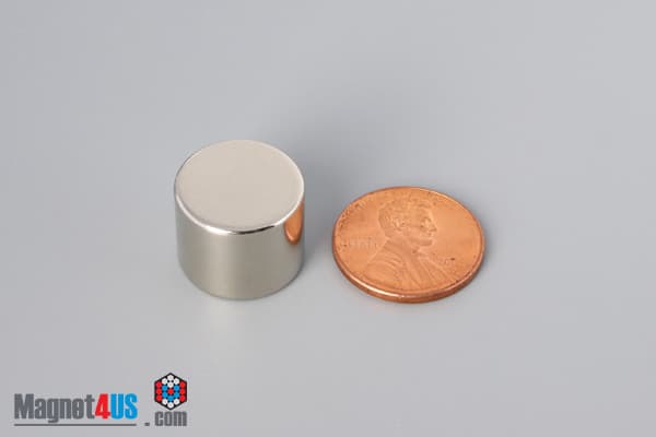 5/8" dia. x 1/2" N40 Neodymium Disc Magnet