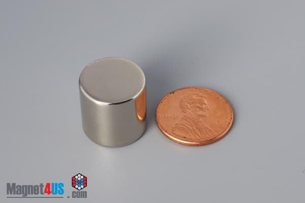 5/8" dia. x 5/8" N40 Neodymium Cylinder Magnet