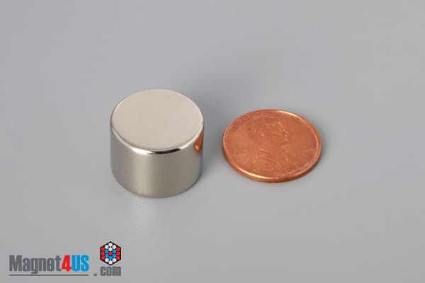 11/16" dia. x 1/2" N45 Neodymium Disc Magnet
