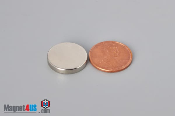 11/16" dia. x 1/8" N45 Neodymium Disc Magnet