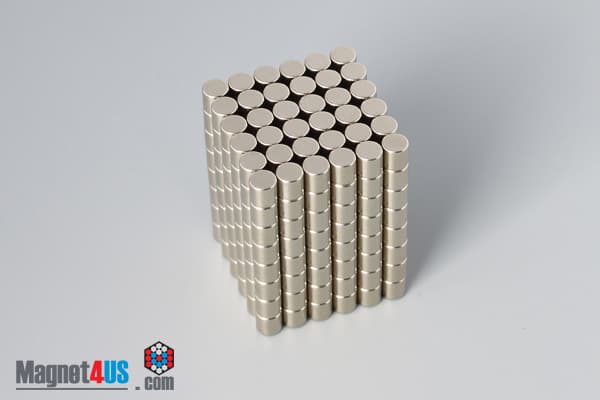 1/8" dia. x 1/8" N40 Neodymium Cylinder Magnet - photo 4