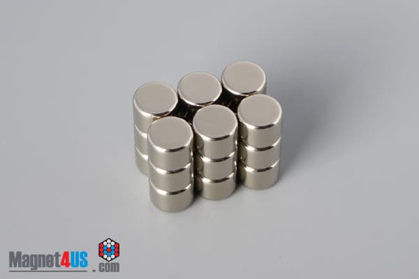 1/4" dia. x 3/16" N52 Neodymium Disc Magnet - photo 4