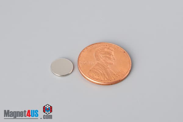 5/16" dia. x 1/32" N52 Neodymium Disc Magnet - photo 1