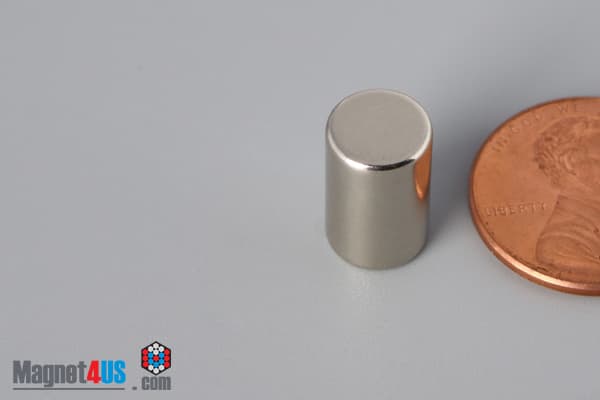 5/16" dia. x 1/2" N40 Neodymium Cylinder Magnet - photo 3