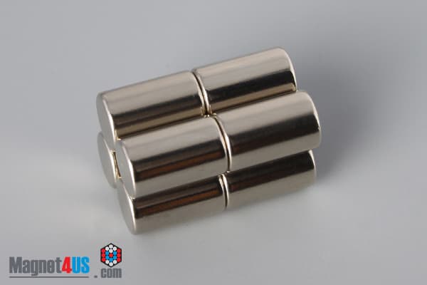 5/16" dia. x 1/2" N40 Neodymium Cylinder Magnet - photo 4