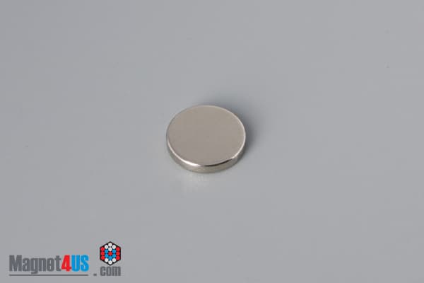 3/8" dia. x 1/16" N52 Neodymium Disc Magnet - photo 2