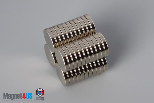 3/8" dia. x 1/16" N52 Neodymium Disc Magnet - photo 4