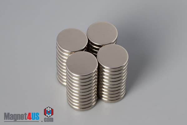 3/8" dia. x 1/16" N52 Neodymium Disc Magnet - photo 5
