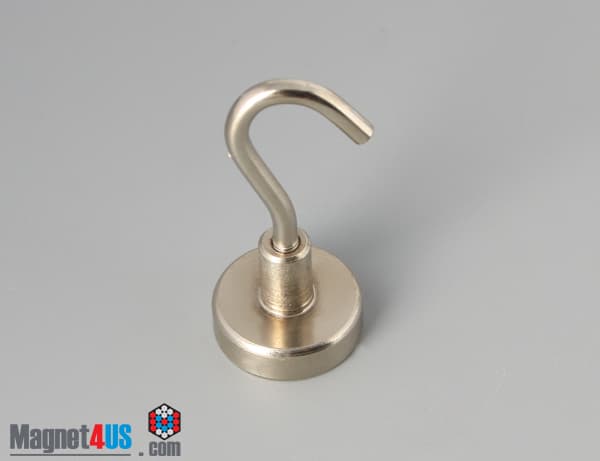 D5/8" x 3/16" #4-40 UNC 2B N38 Pot Magnet - photo 1
