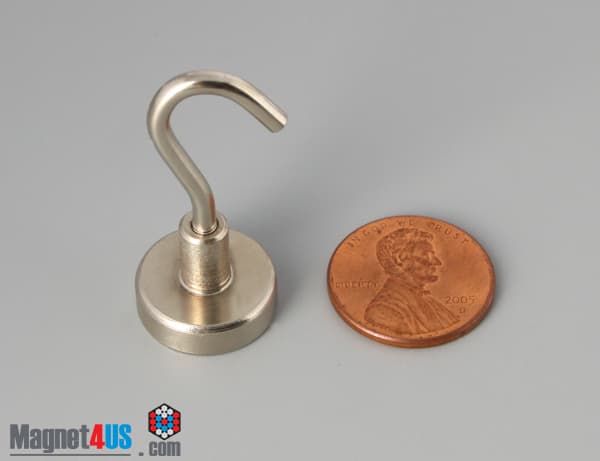 D5/8" x 3/16" #4-40 UNC 2B N38 Pot Magnet - photo 2