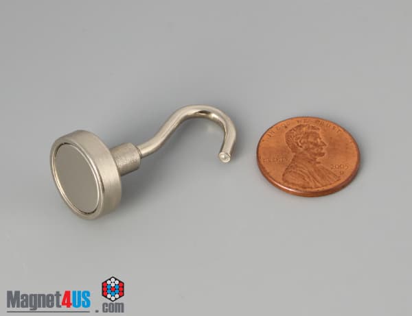 D5/8" x 3/16" #4-40 UNC 2B N38 Pot Magnet - photo 4