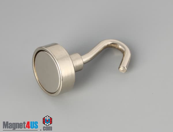 D3/4" x 1/4" #6-32 UNC 2B N38 Pot Magnet - photo 3