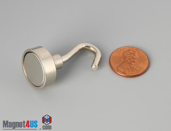 D3/4" x 1/4" #6-32 UNC 2B N38 Pot Magnet - photo 4