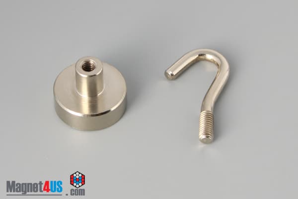 D3/4" x 1/4" #6-32 UNC 2B N38 Pot Magnet - photo 10
