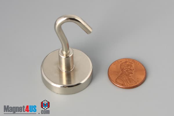 D1" x 1/4" #8-32 UNC 2B N38 Pot Magnet - photo 7