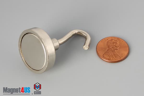 D1" x 1/4" #8-32 UNC 2B N38 Pot Magnet - photo 9