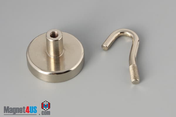 D1" x 1/4" #8-32 UNC 2B N38 Pot Magnet - photo 10