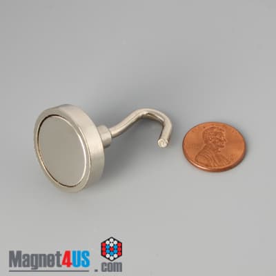 D1" x 1/4" #8-32 UNC 2B N38 Pot Magnet - photo 14