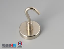 D1" x 1/4" #8-32 UNC 2B N38 Pot Magnet - photo 16