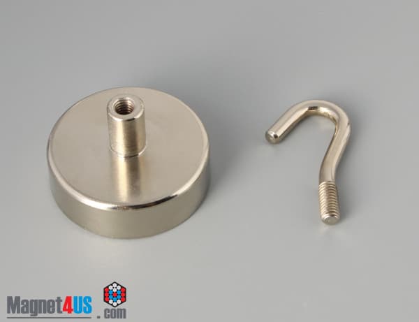 D1 1/4" x 3/8" #10-32 UNF 2B N38 Pot Magnet - photo 5