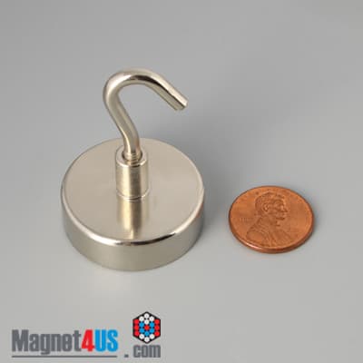 D1 1/4" x 3/8" #10-32 UNF 2B N38 Pot Magnet - photo 12