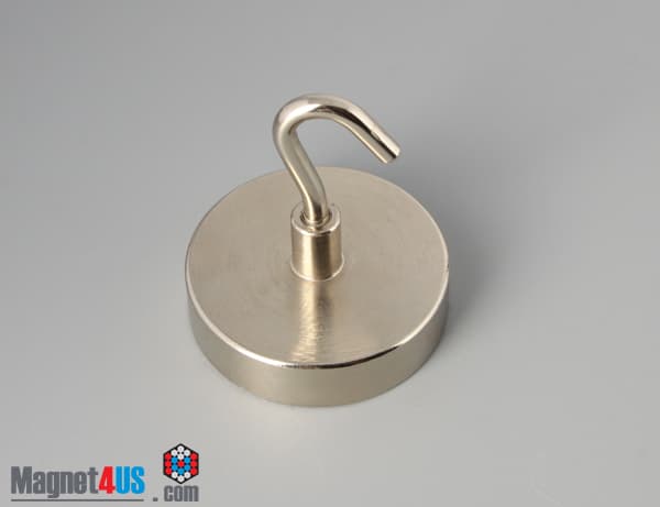 D1 1/2" x 3/8" #10-32 UNF 2B N38 Pot Magnet - photo 1