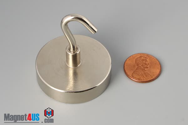D1 1/2" x 3/8" #10-32 UNF 2B N38 Pot Magnet - photo 7