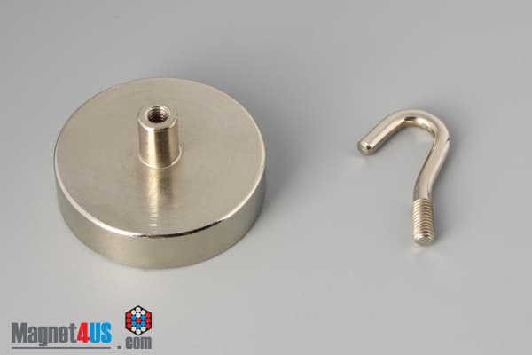 D1 1/2" x 3/8" #10-32 UNF 2B N38 Pot Magnet - photo 10