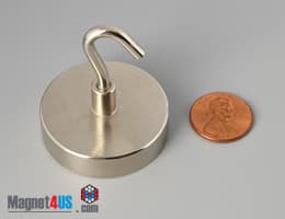 D1 1/2" x 3/8" #10-32 UNF 2B N38 Pot Magnet - photo 17