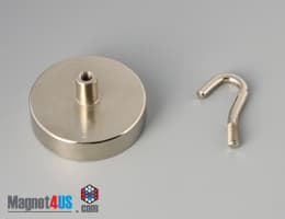 D1 1/2" x 3/8" #10-32 UNF 2B N38 Pot Magnet - photo 20