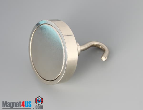 D1 3/4" x 3/8" #1/4"-20 UNC 2B N38 Pot Magnet - photo 3