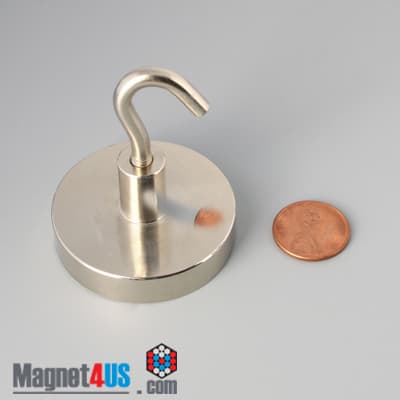 D1 3/4" x 3/8" #1/4"-20 UNC 2B N38 Pot Magnet - photo 12
