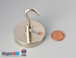 D1 3/4" x 3/8" #1/4"-20 UNC 2B N38 Pot Magnet - photo 17