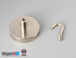 D1 3/4" x 3/8" #1/4"-20 UNC 2B N38 Pot Magnet - photo 20