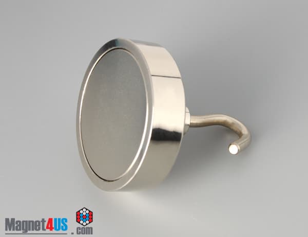 D2" x 1/2" #1/4"-20 UNC 2B N38 Pot Magnet - photo 3