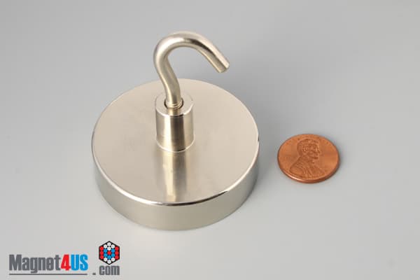 D2" x 1/2" #1/4"-20 UNC 2B N38 Pot Magnet - photo 7