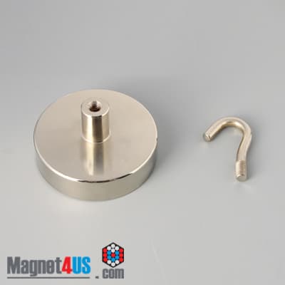 D2" x 1/2" #1/4"-20 UNC 2B N38 Pot Magnet - photo 15
