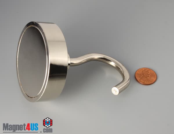 D2 1/2" x 5/8" #3/8"-16 UNC 2B N38 Pot Magnet - photo 4