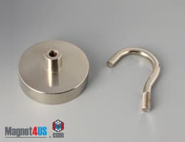 D2 1/2" x 5/8" #3/8"-16 UNC 2B N38 Pot Magnet - photo 20